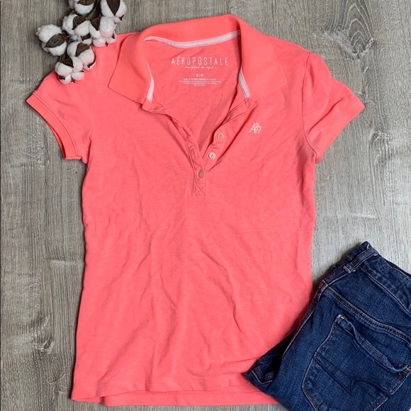 Aeropostale Polo neon - Picture 3 of 3